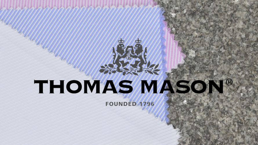 THOMAS MASON(トーマス メイソン) 最高品質シャツファブリック