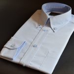 order shirts -wrinkle free(形態安定)- sax