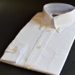 order shirts -wrinkle free(形態安定)- white