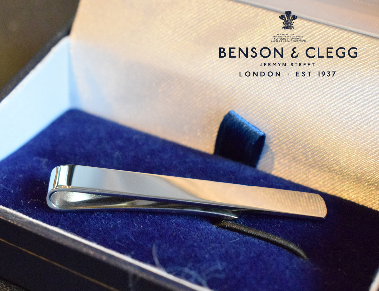 直売廉価【未使用】BENSON&CLEGG タイピン タイバー 小物