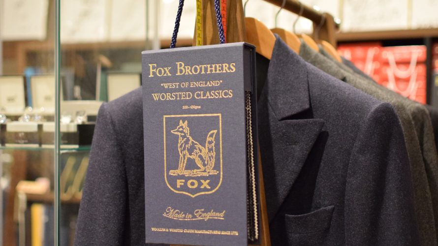 FOX BROTHERS “WEST OF ENGLAND” 【WORSTED CLASSICS / 320-430gms】