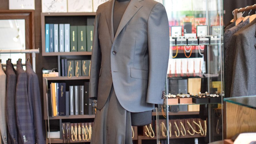 CUSTOMER STYLE : VITALE BARBERIS CANONICO(VBC) -MOHAIR QUATTRO(モヘア クアトロ)-