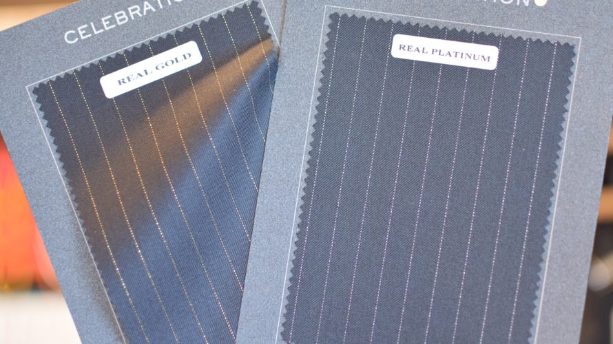 WOOL PRECIOUS METALSTRIPE(ウール プレシャス メタルストライプ)-DORMEUIL(ドーメル) CELEBRATION(セレブレーション)-